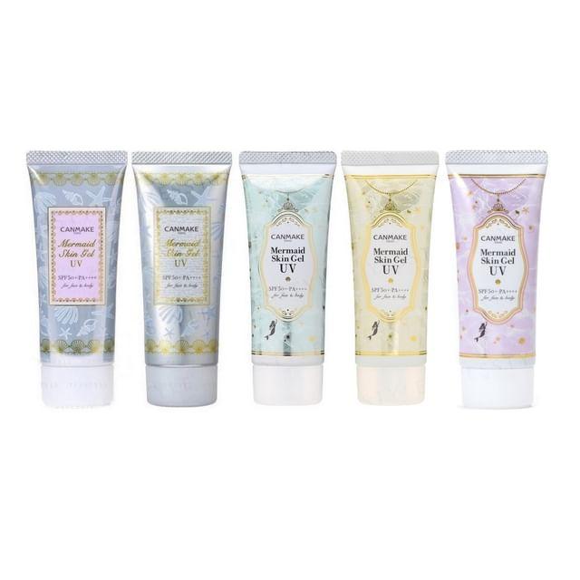 Canmake - Гель-крем для лица Mermaid Skin Gel UV с защитой от солнца SPF 50+ PA++++ C01 Mint white