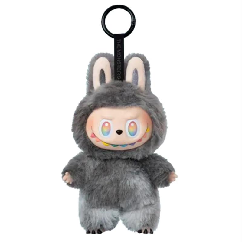 Новая мягкая игрушка Labbubu 3-го поколения, кукла, декор, подарок 17cm серый Aloisia