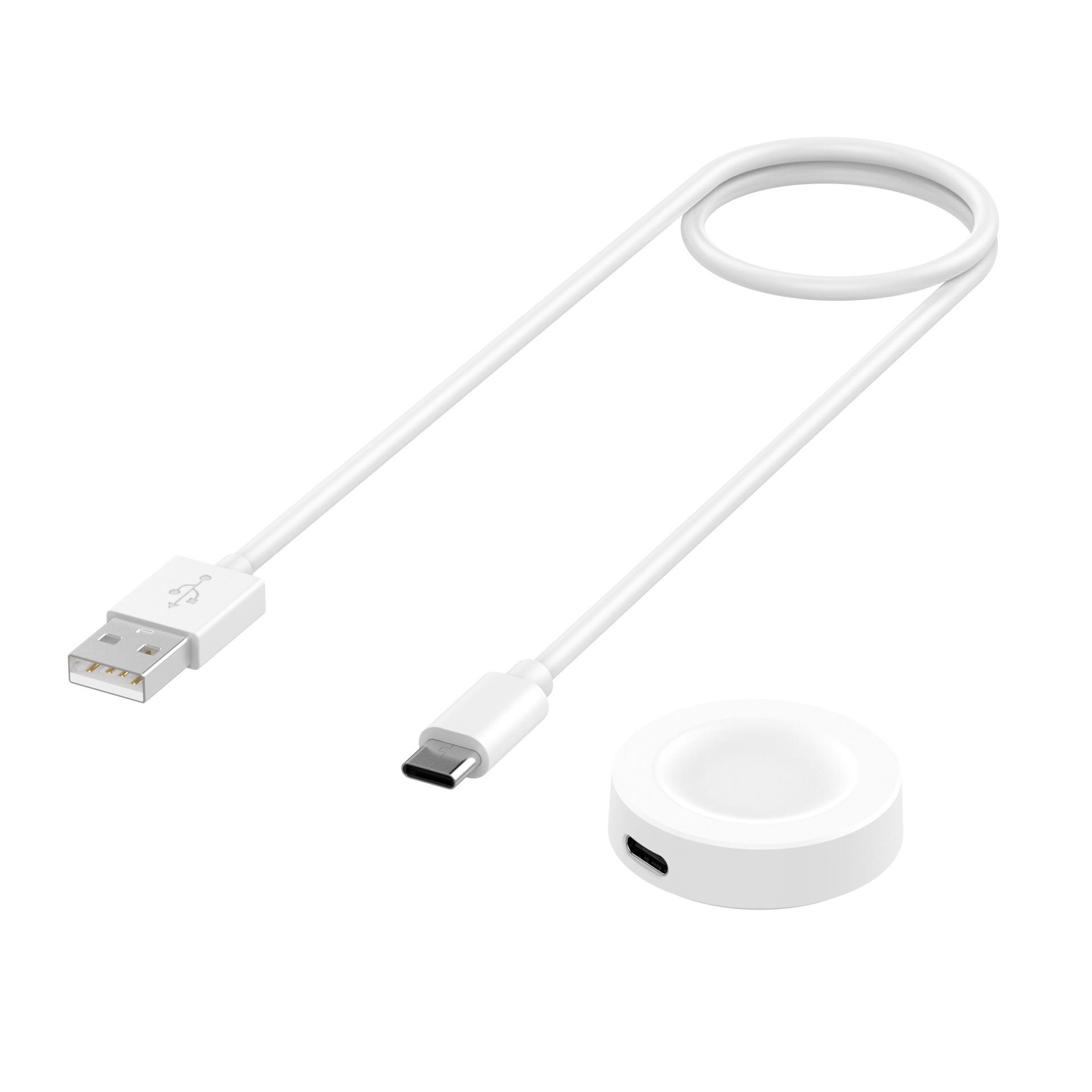 Портативная зарядная док-станция для умных часов для Huawei Watch GT4 GT3 GT2 Pro Runner GT USB Магнитная док-станция Быстрое зарядное устройство для Huawei Watch 4 3 white PINSENDA