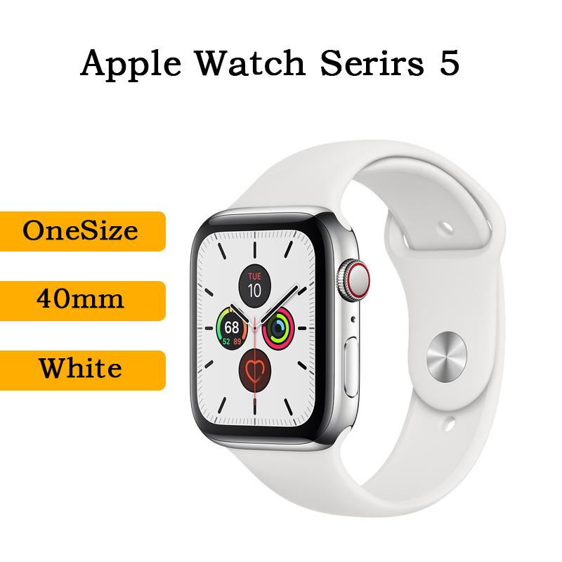 Умные часы Apple Watch Series 5 40 мм Фитнес-трекер здоровья 40 белый