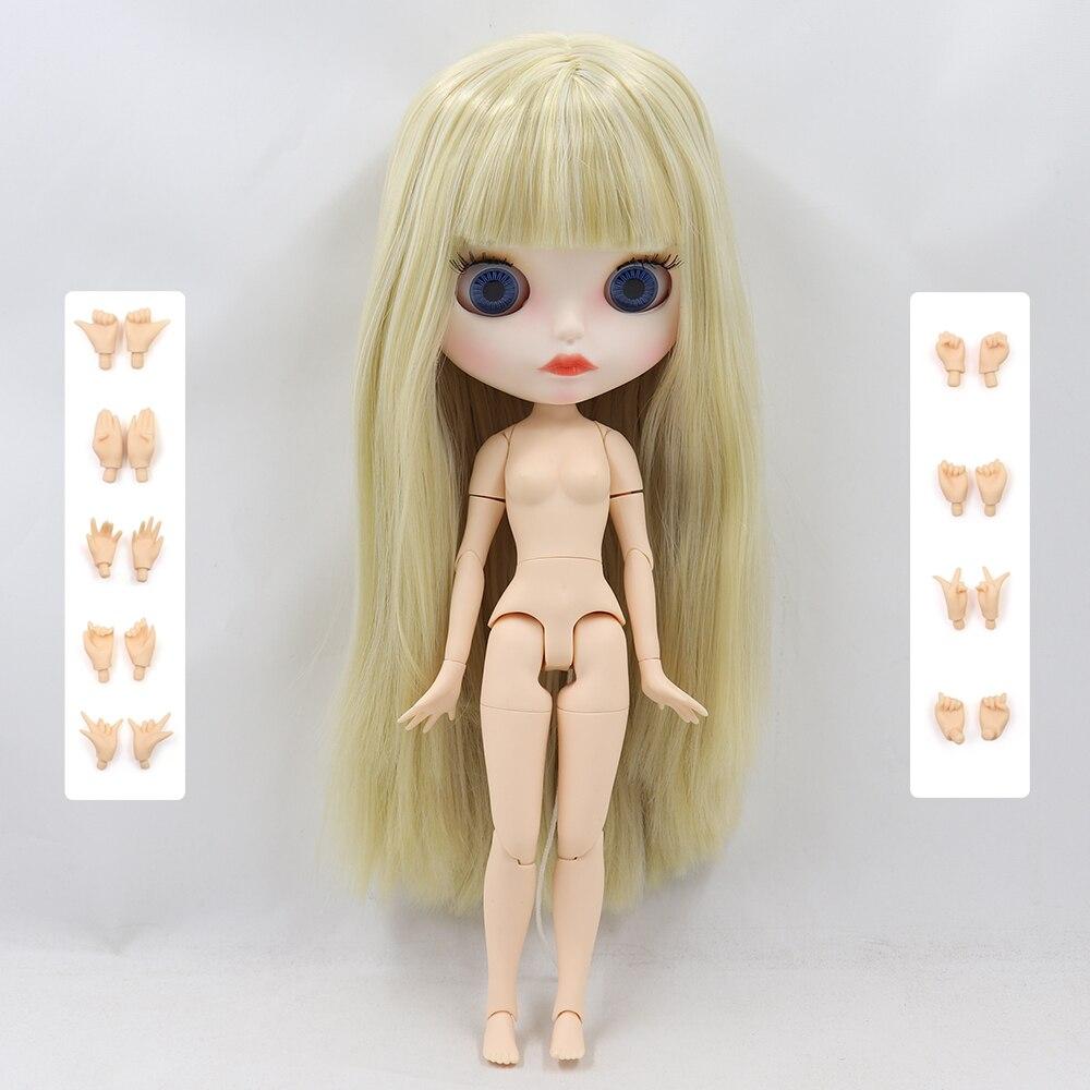ICY DBS Blyth телесные куклы 19 суставов тело 30 см BJD кукла золотые смешанные светло-желтые волосы милая игрушка-кукла «сделай сам» для девочек beige DBS TOYS