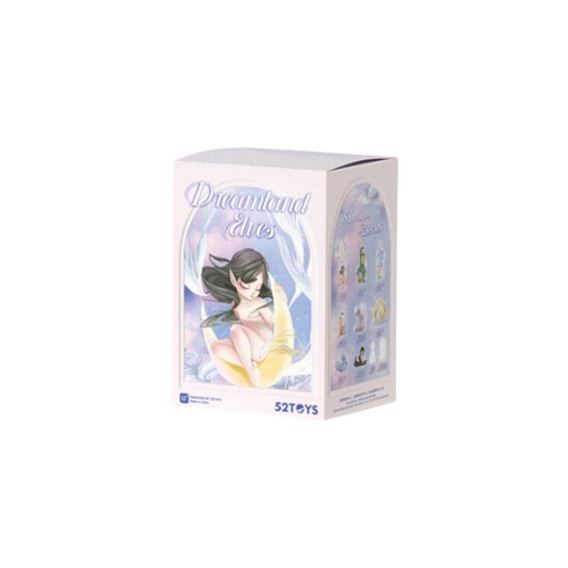 52TOYS Серия «Эльфы Страны Снов» Блайндбокс Mystery Box Коллекционная Фигурка Настольное Украшение Кавайная Кукла Девочка Подарок на День Рождения white LLTT3