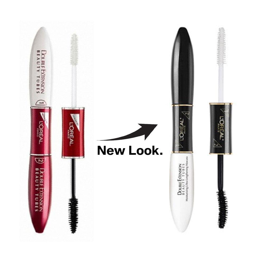 Тушь для ресниц Double Extension Beauty Tube 14 мл black black LOREAL PARiS