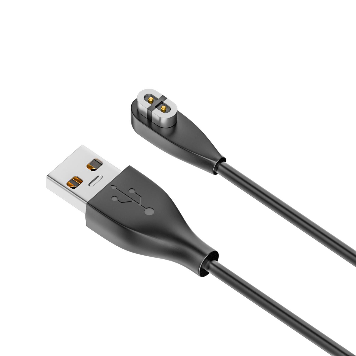 Магнитный зарядный кабель USB / Type-C зарядный кабель сменный зарядный кабель для Aftershokz Aeropex AS800/Shokz OpenRun Pro usb чёрный DUODUO 3C