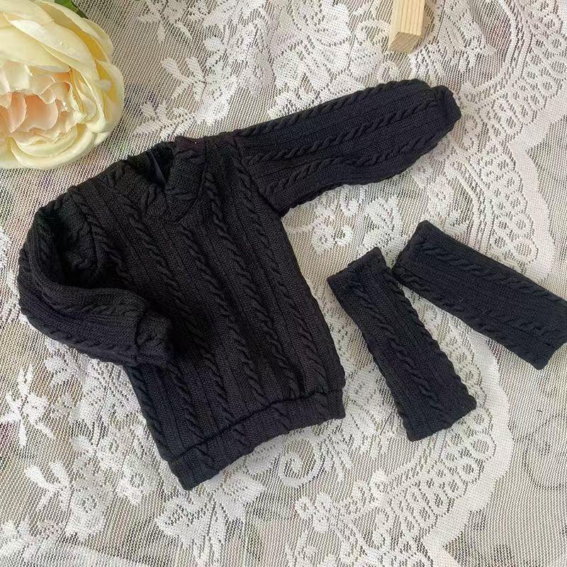 Новая одежда для кукол 30/45/60 см для BJD кукол 1/3 1/4 1/6, Свободный свитер, DIY игрушки для девочек, Наряды, Аксессуары для кукол, Без кук 60cm gray Specials