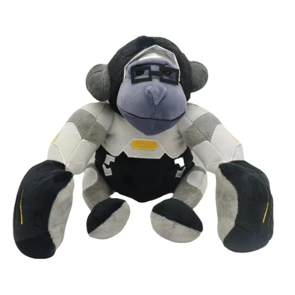 Плюшевая игрушка Jumbo Winston, Нежная мягкая игрушка Уинстона-гориллы из игры  Overwatch , Идеально подходит для подарков на день рождения детей 22cm-26cm бездна Toys D