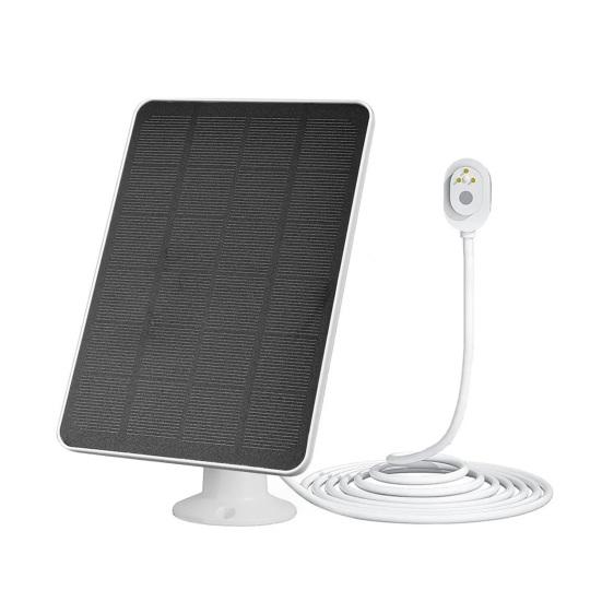 Солнечная панель-зарядное устройство 5 В 4 Вт для Arlo Pro 4/Ultra 2/Pro 3/Ultra/Pro 5S/Pro 3 Прожектор Регулируемое настенное крепление Зарядное устройство с кабелем длиной 9,8 футов белый yangyizhi