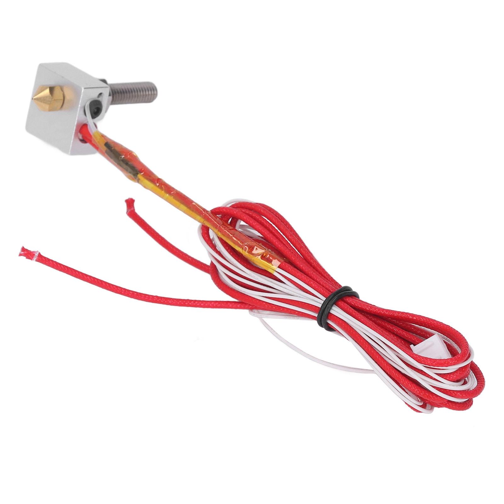 Экструдер Hot End MK8 3D-принтер Головка сопла Hotend 0,4 мм Аксессуар для Anet A8 I3 red TOMTOP JMS
