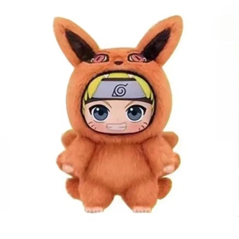 Новая слепая коробка EAKI Naruto Серия Shippuden Party Мягкая игрушка Ручная работа Украшение Коллекция Игрушек Подарок brown Fashnics
