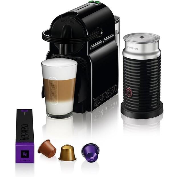 Капсульная кофемашина DeLonghi EN 80.BAE Inissia & Milk schwarz black
