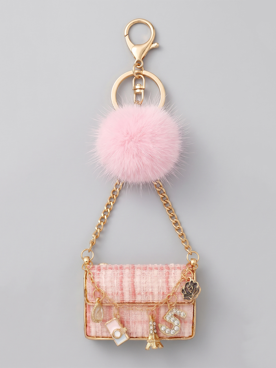 Брелок Multibrand Brel-26-47-pink