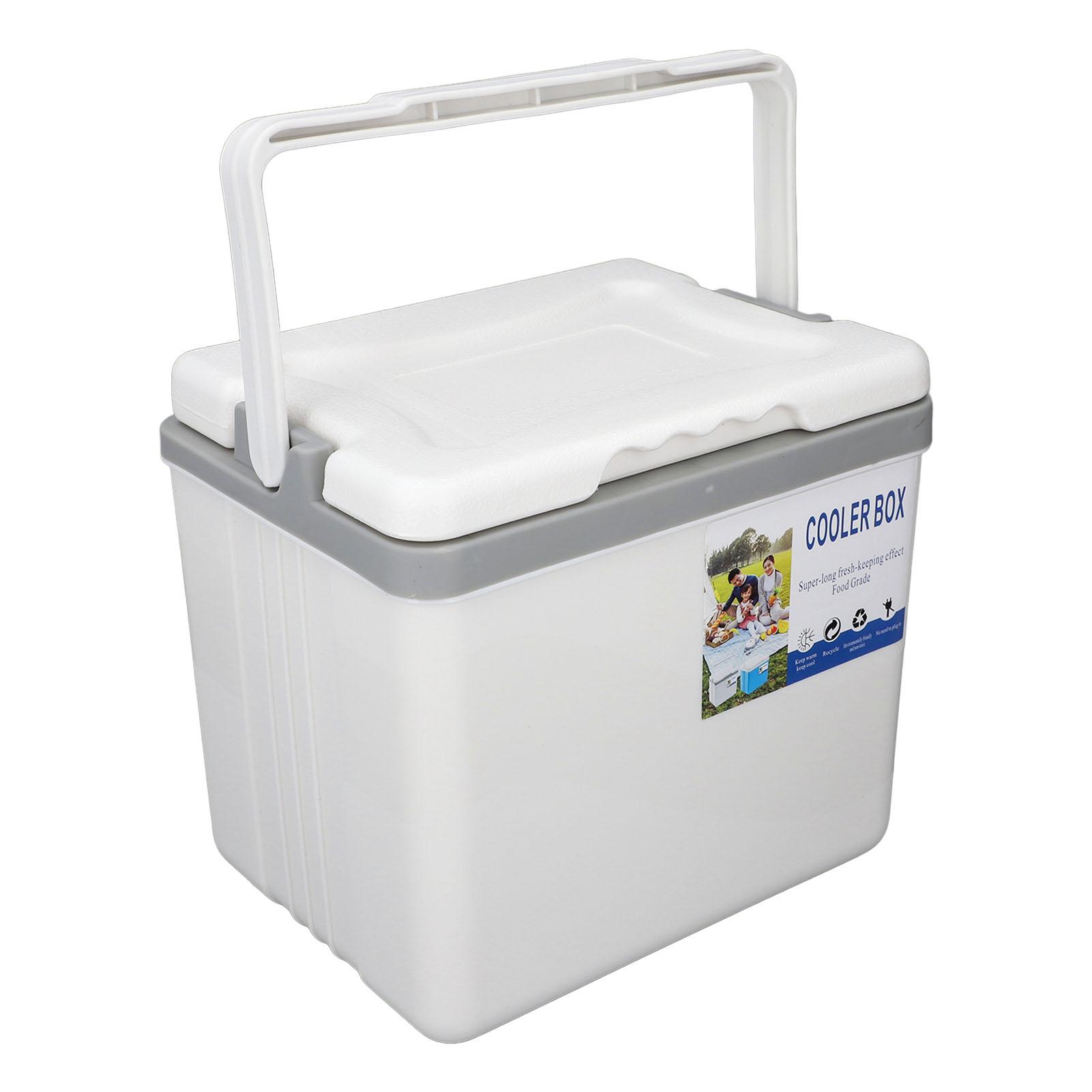 6L Portable Cooler Box Large Capacity Multifunctional Keeps Food Freshness and Drink Cool Insulated белый Health & Beauty PRODUCT