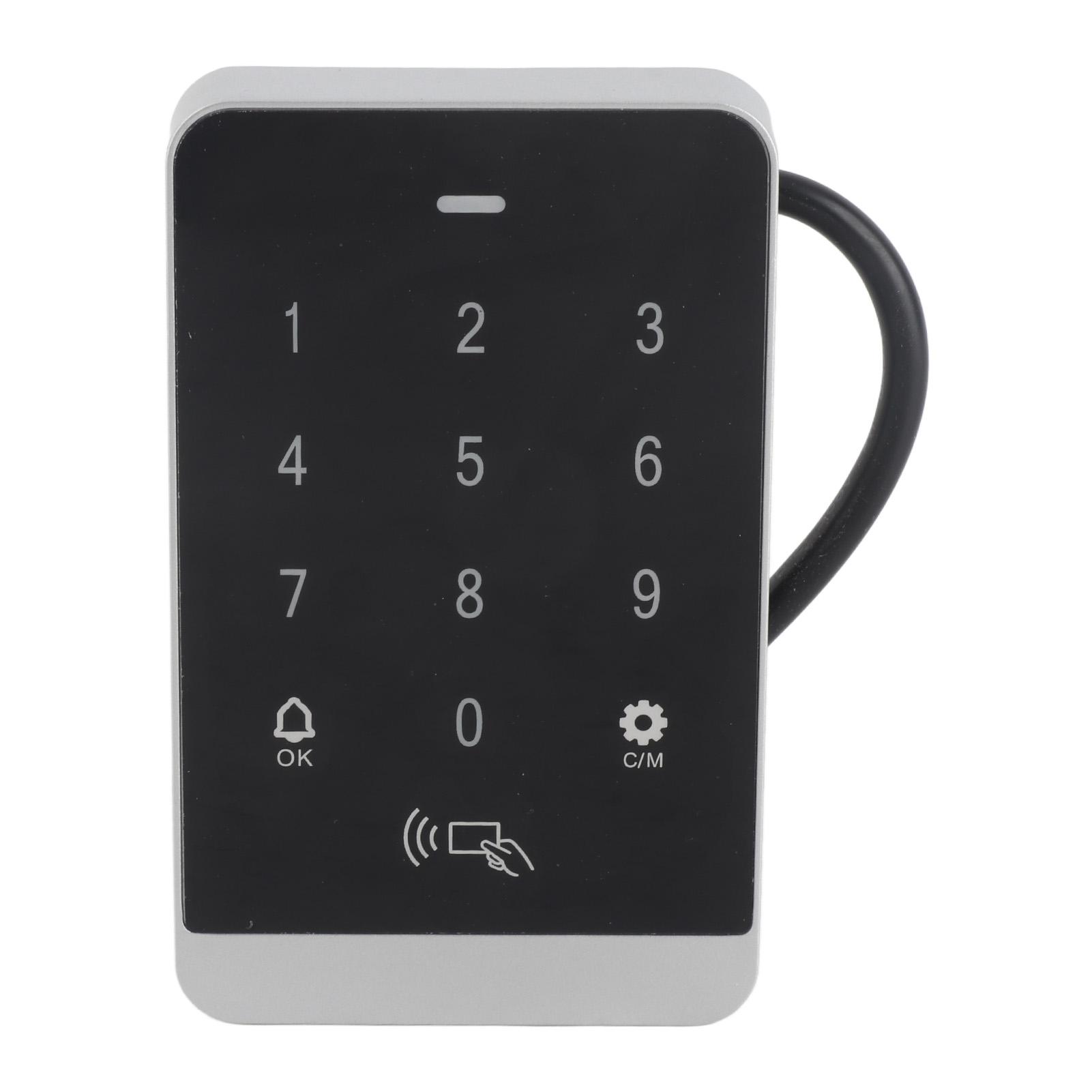 Клавиатура контроля доступа к двери NFC Настройка задержки Нормально открытая Бесключевой вход Парольная клавиатура gray Automobile and motorcycle supplies