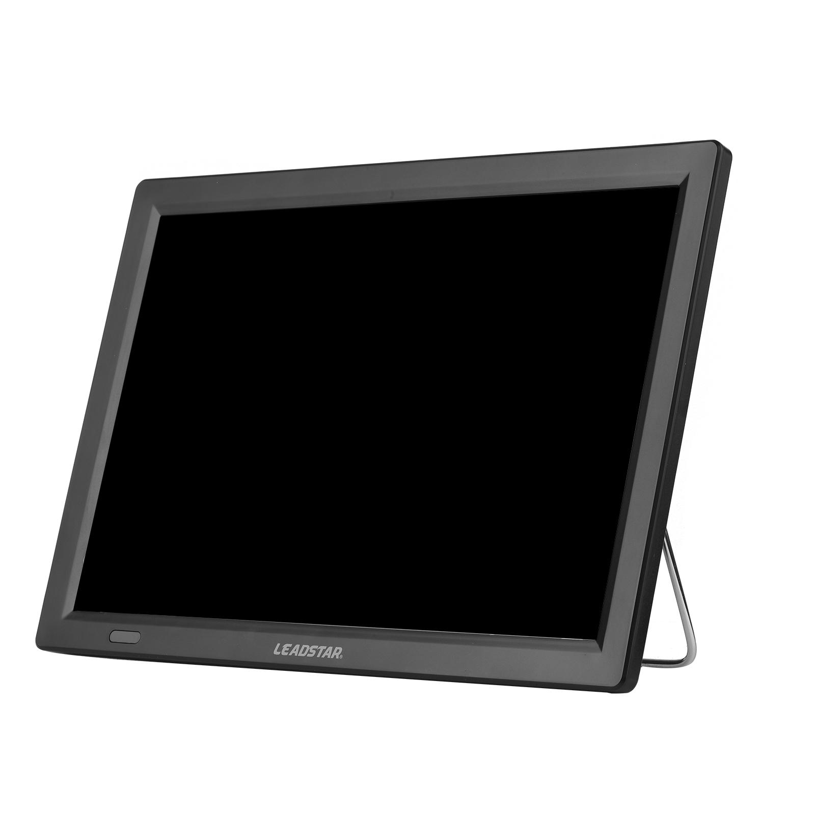 LEADSTAR D14 14-дюймовый цифровой ТВ-плеер ATSC Портативный телевизор Автомобильный телевизор Мультимедийный плеер FM-радио US Plug чёрный aimo