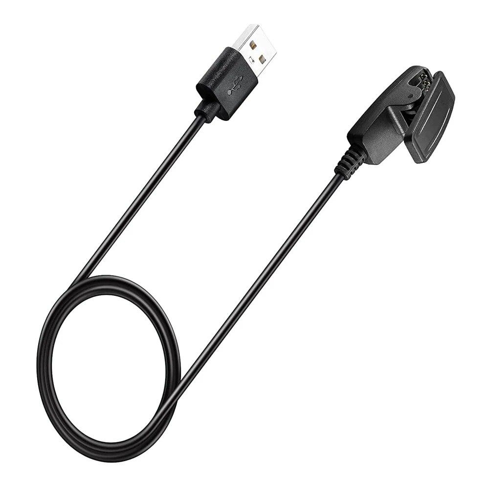 Зарядное устройство для Garmin Approach S20/G10, USB-кабель для зарядки, зажим для Forerunner 630/230/235/30/35/645, замена музыкальных аксессуаров чёрный SH-YU1