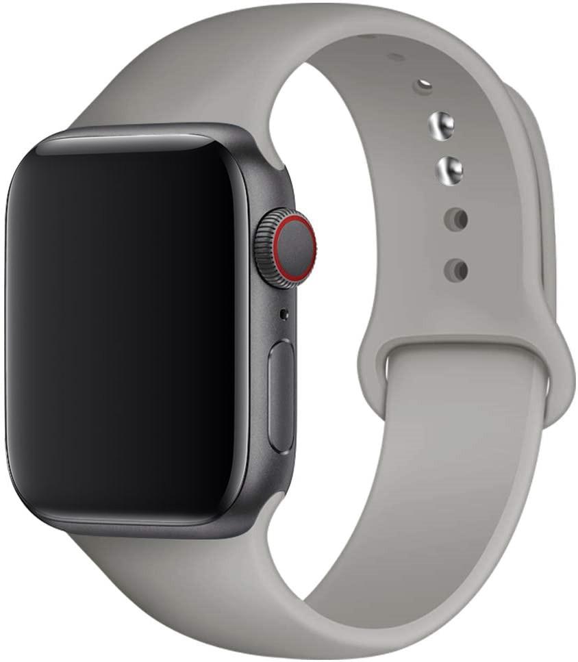 Оригинальный силиконовый ремешок для Apple Watch ultra 2 Браслет 44мм 40мм 45мм 41мм 49мм 42мм 46мм iwatch серия 7 8 se 4 3 5 6 9 38  40 41 mm S-M white NOVVA
