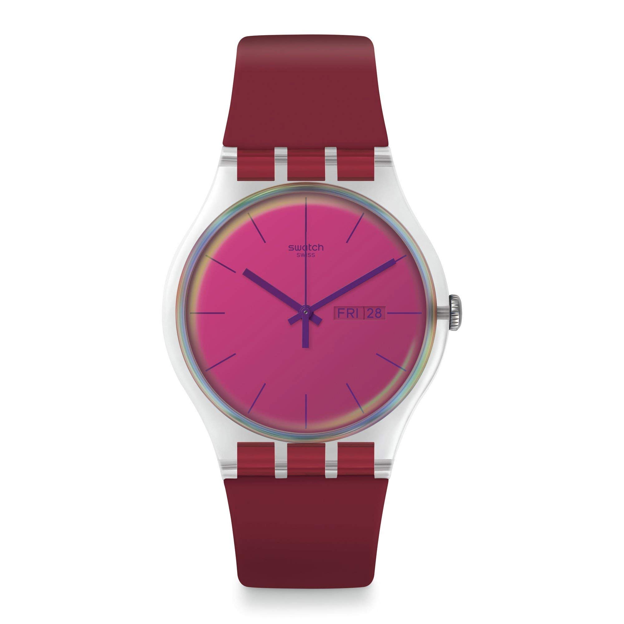 Наручные часы Swatch POLARED SUOK717 pink