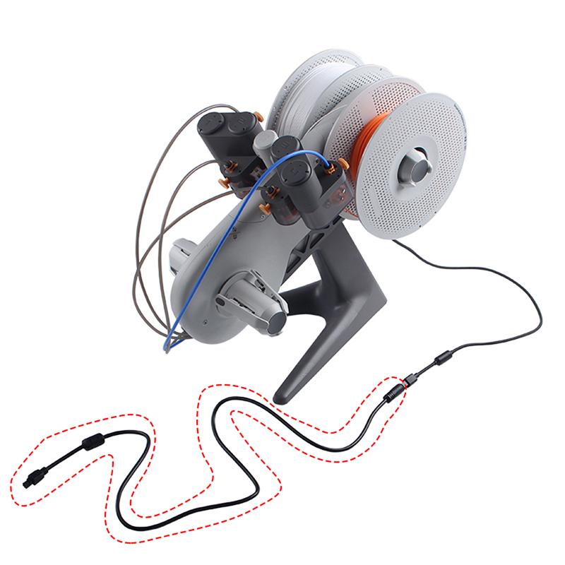 Для Bambu Lab Ams Lite 1M 4-контактный удлинительный кабель для 3D-принтера Bambulab A1/A1Mini gray Lahnborg
