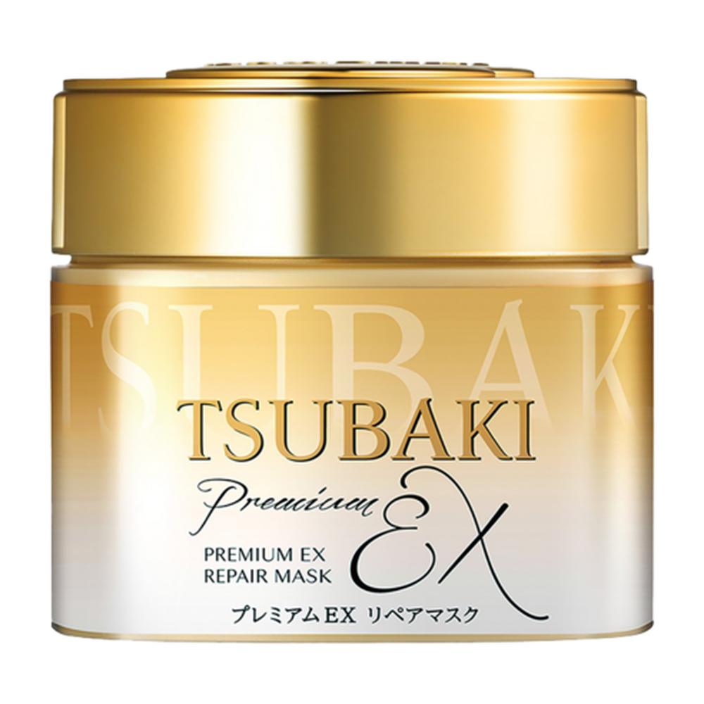 Tsubaki Premium EX Восстанавливающая маска для волос 180 г – Интенсивное восстановление, Питание волос, Корейская 180g beige