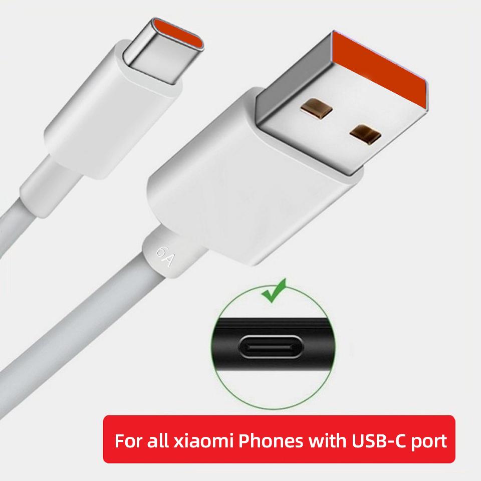 Для Xiaomi 6A USB-кабель типа C, зарядное устройство Turbo Tipo, тип быстрой зарядки-Cabo для Mi 12 11 10 Pro 9 5G Poco X3 M4 Redmi Note 9 10 PRO K30S K40 1m gray L.RIDING PULO