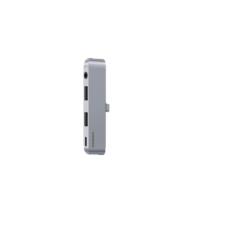 UGREEN 4-в-1 USB-C хаб для iPad Pro/Планшета gray