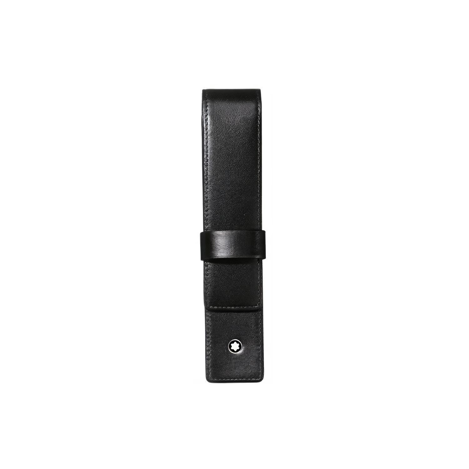 Montblanc Кожаный пенал-клатч Meisterstück Унисекс Клатч Черный 14309 Gift Set(Basic Set+Box+Shopping Bag) black