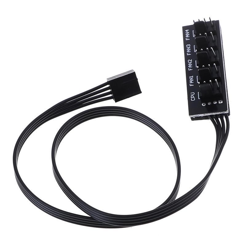 40 см 1-5 4-контактный Molex Tx4 PWM адаптер охлаждающего вентилятора процессора шнур питания black Muscular Arms