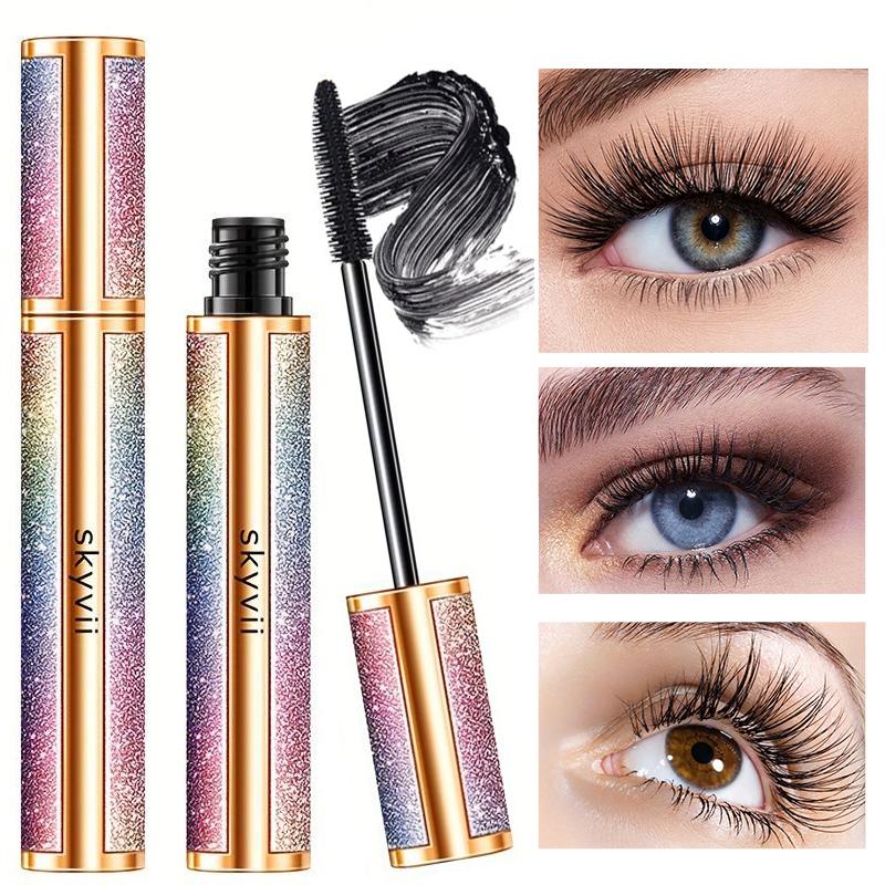 Удлиняющая тушь для ресниц Long Lasting Formula Black Mascara Водостойкая, не размазывается, эффективна для увеличения глаз и создания завитых ресниц. Макияж 1pc gray Beauty Every Day