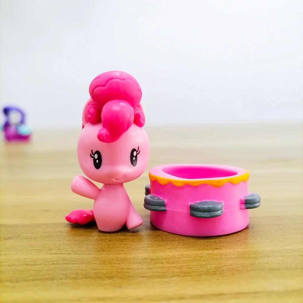 Hasbro My Little Pony Мини-фигурки Сумеречная Искорка Флаттершай Пинки Пай Милая кукла Блайнд бокс Игрушка Украшения Подарки для девочек и мальчиков pink Cars Auto Home