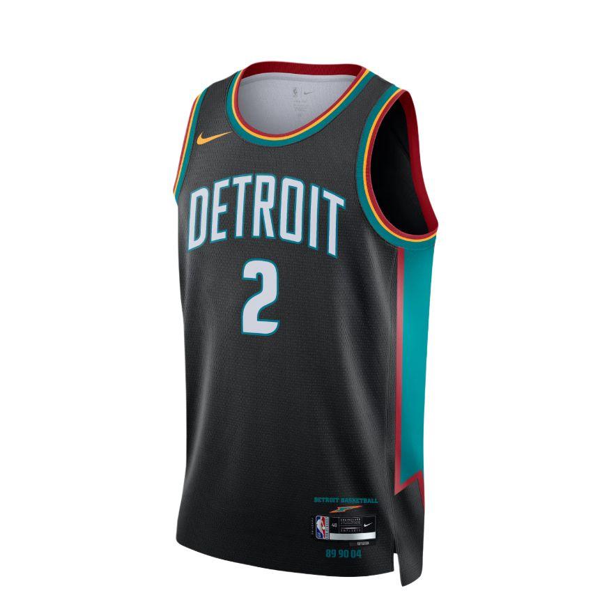 Nike Dri-Fit FW25 НБА Детройт Пистонс Сезон 2025-26 Городская версия Свитшот Повседневный Без рукавов Баскетбольная майка Мужская майка HM5980-018 M gray