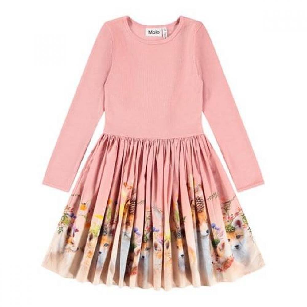 Molo Платье Кейси 3 12 лет Akhf9op011 (116/5-6 years old) beige SSG Baby&Kids
