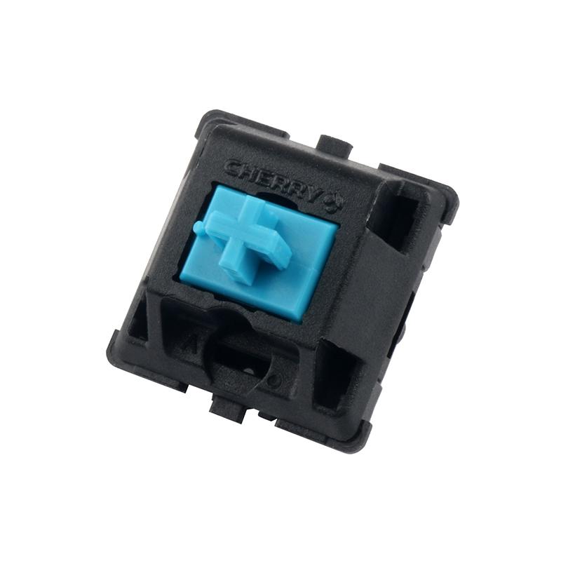 Механическая клавиатура Cherry Mx Switch Silver Mx Brown Blue Switch 3-контактная Cherry black Duskca