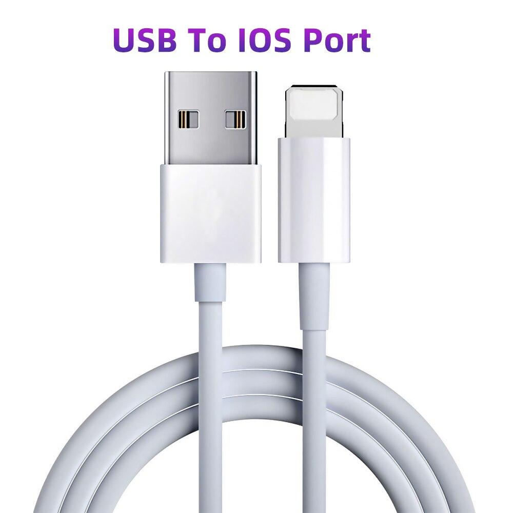 Кабель PD USB Type C, 20 Вт для iPhone 13, 12, 11 Pro Xs Max XR 8 8PLUS, зарядное устройство для быстрой зарядки MacBook iPad Pro, кабель USBC для передачи данных Type-C 2m-USB белый X-100H