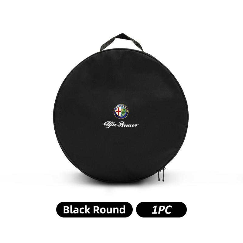 For Alfa Romeo Portable Waterproof Flame-retardant Car Charging Cable Storage Bag For Alfa Romeo 159 Giulietta Giulia 147 Mito 1 black Citroen