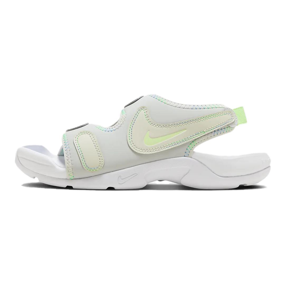 Сандалии Nike Sunray Adjust 6 Мягкие Удобные Нескользящие Дышащие Детские Сандалии Серый Белый Зеленый FN4874-001 33.5 white