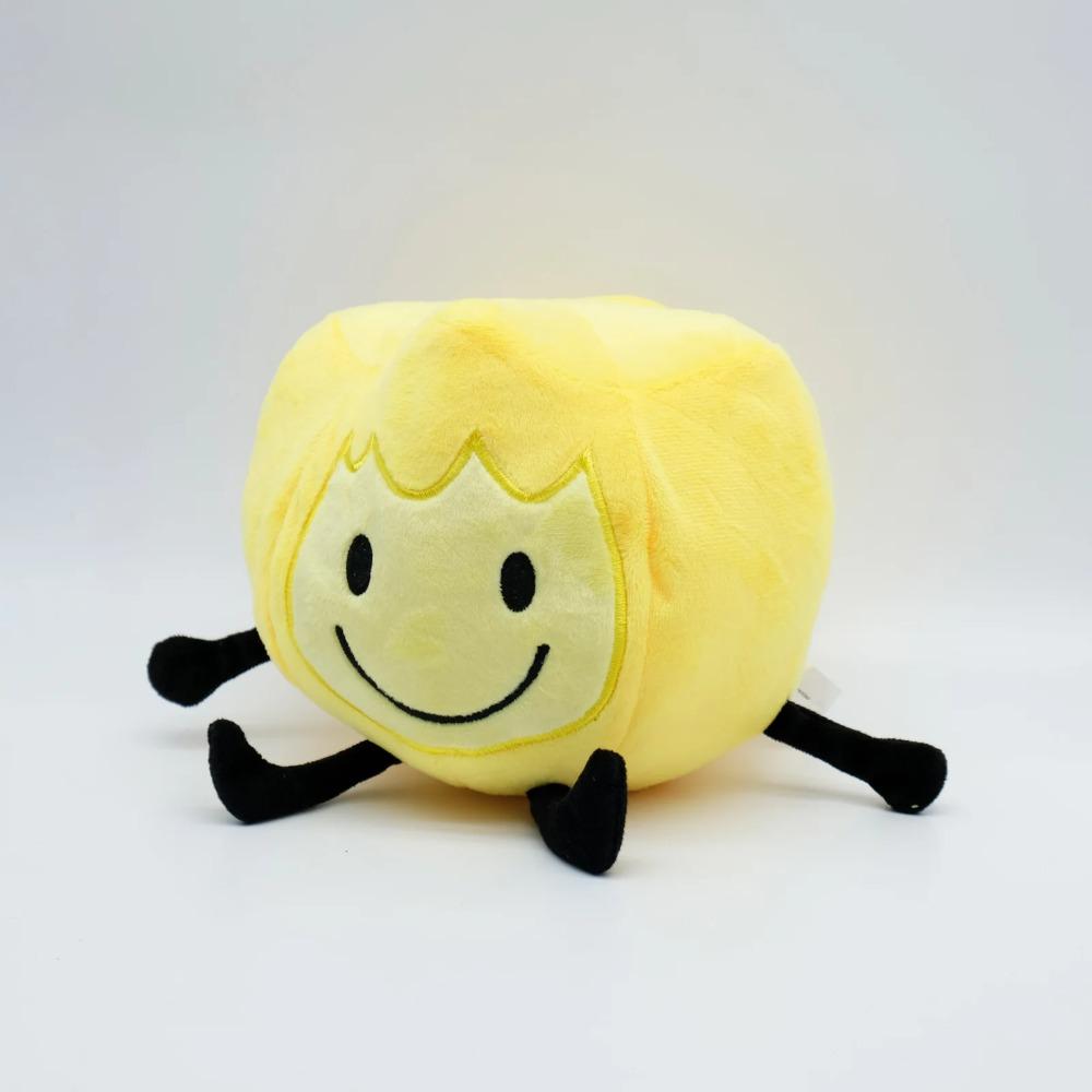 BFDI Битва за Остров Мечты Плюшевая Игрушка Мальчики Девочки Подарки на День Рождения Мультяшная Кукла Мягкая 2025 Новая Набивная Фигурка Детский Подарок yellow MINI1
