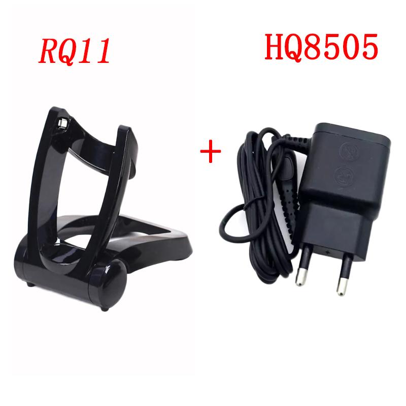 Складная подставка для бритвы, зарядное устройство для Philips Norelco RQ1150 RQ1160 RQ1180 RQ1175 RQ1151 RQ1155 RQ1190 + зарядное устройство HQ8505, вилка ЕС black Refreshing Home