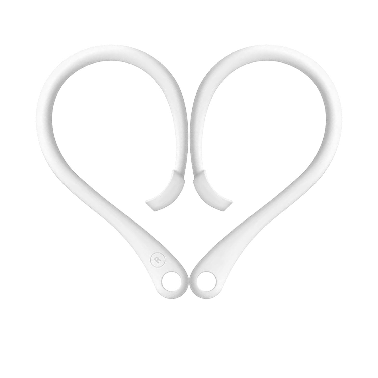Спортивные силиконовые крючки для ушей для Apple AirPods pro, аксессуары, защита от падения, Bluetooth-держатель для наушников для Airpods 3 2 1 white Send Cool