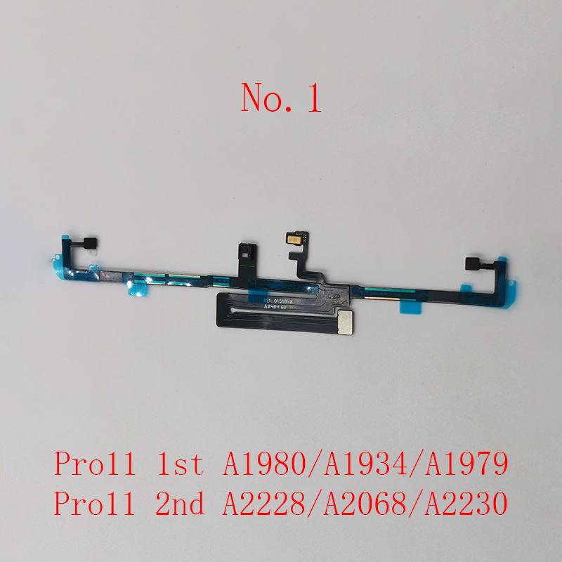 Face ID Proximity Sensor Flex Cable for iPad Pro 11 1st 2018 A1980 A1934 2nd 2020 A2228/Pro 12.9 3rd A1876 A1895 Pro12.9 4th 5th 1pcs No1 gray Mobile phone parts specialist