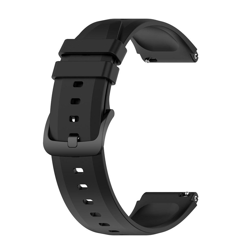 Силиконовый ремешок 22 мм для Xiaomi Watch S1/S1 Active Smart Watch Band для Xiaomi Watch Color 2/Color Sport чёрный Sunshine168