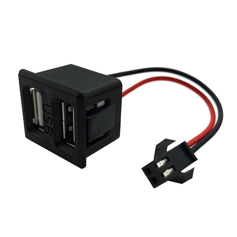 1 шт. черный двухслойный USB-гнездо типа C для зарядки, разъем питания с кабельным разъемом, порт зарядного устройства USB, интерфейс передачи данных A1 black Vickies