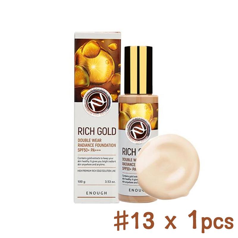 Тональный крем Enough Premium Rich Gold Double Wear Radiance Foundation 100 мл (9 вариантов) #NO.13 white