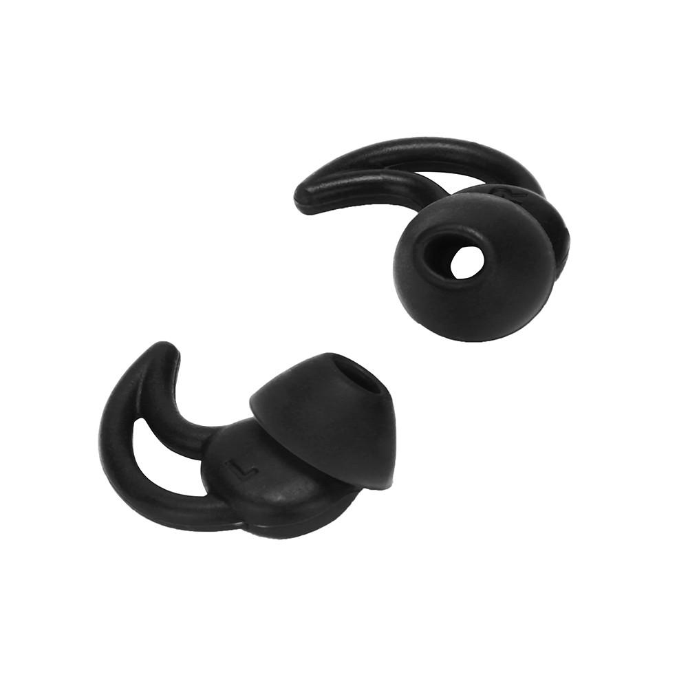 3 пары сменных силиконовых наушников с шумоизоляцией для Bose QC20 QC30 One size чёрный A qi