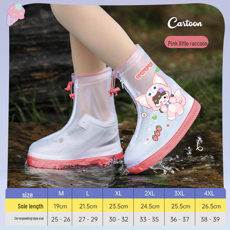 Водонепроницаемые нескользящие чехлы для резиновых сапог Beimei Kids для младенцев, мальчиков и девочек - Прочные, толстые и износостойкие. 3XL (36-37) gray All gears