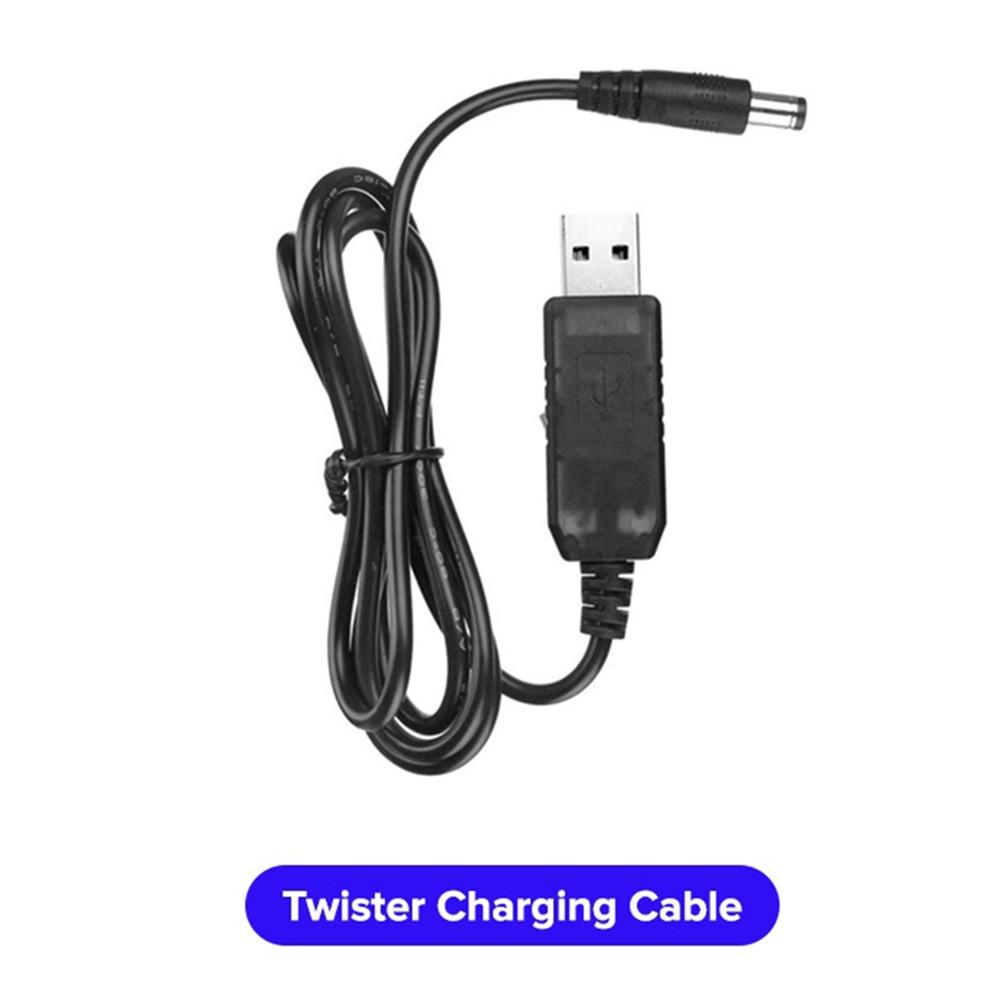 Кабель Только для пылесоса Twister Автомобильный USB-кабель Зарядный провод R6053 / Новый black CleanEverything