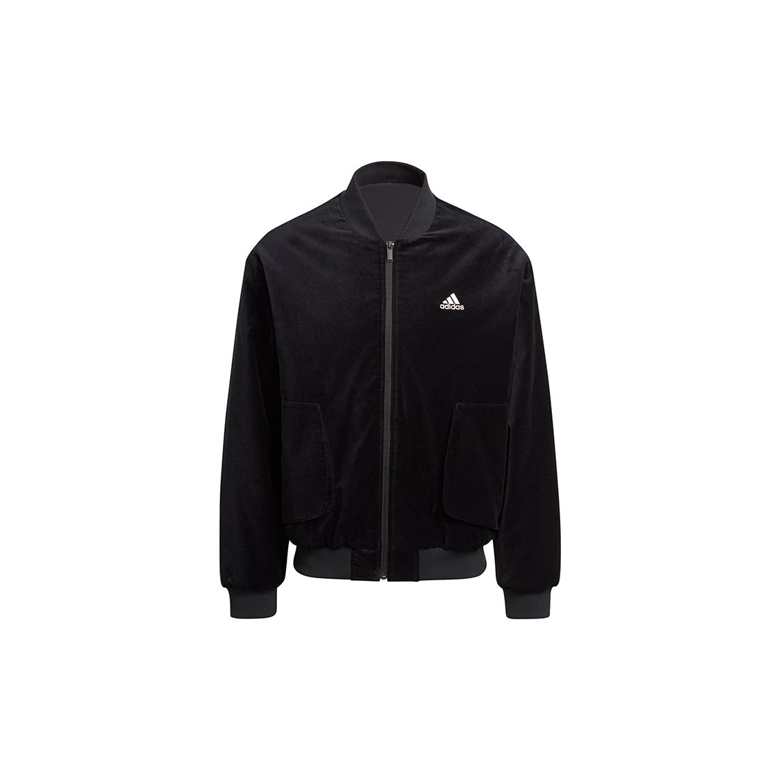 Adidas Velvet Bomber с длинным рукавом Мужская верхняя одежда Черный H25097 XS black