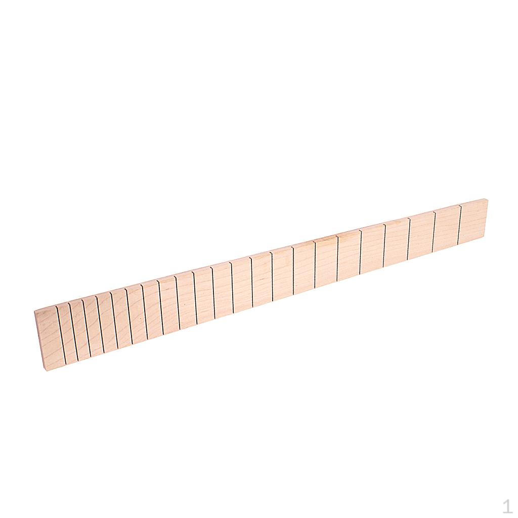 Finest Maplewood 22 лада электрогитара гриф аксессуар для музыкального инструмента beige DIY Mall