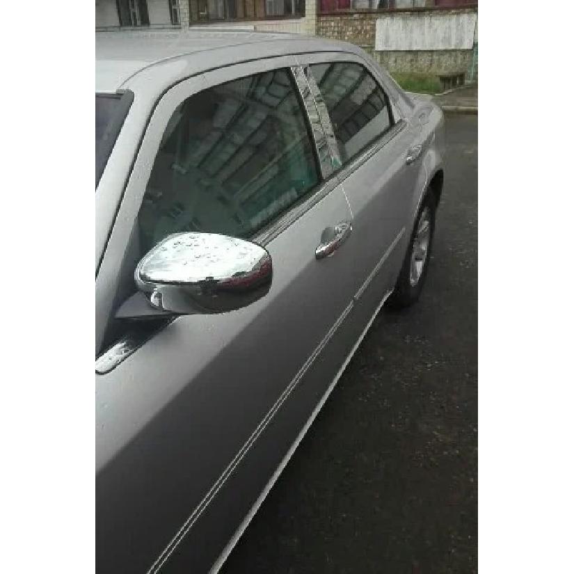 Хромированная крышка зеркала для Chrysler 300 300C 05-10 (НЕ для модели 300M) / 05-10 Dodge Magnum / 06-10 Dodge Charger ЛЕВЫЙ РУЛЬ LEFT Side gray 91140109MA0LUCD05R