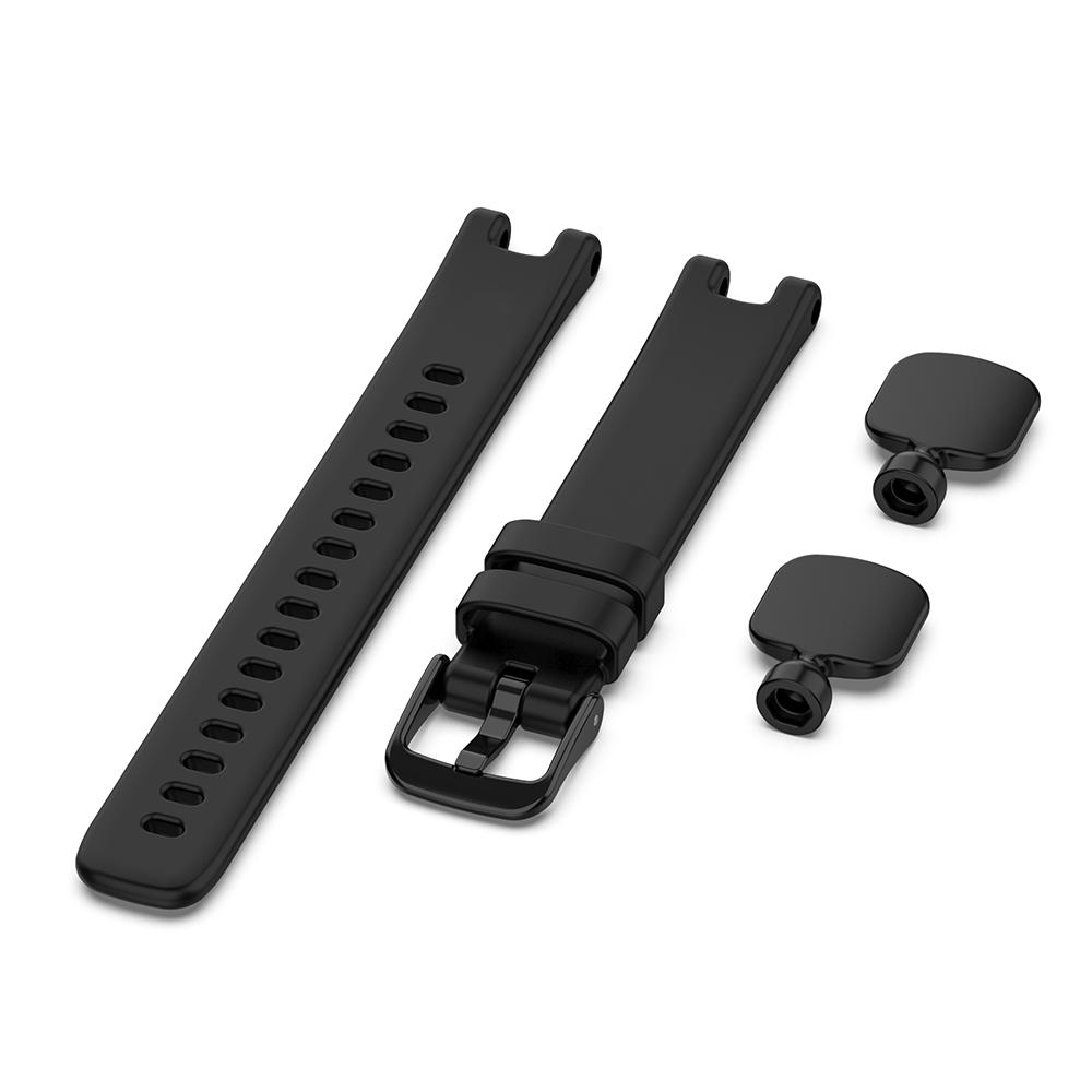 Сменный силиконовый ремешок для умных часов Garmin Lily, женский фитнес-браслет Garmin Lily, браслет чёрный Sunshine168