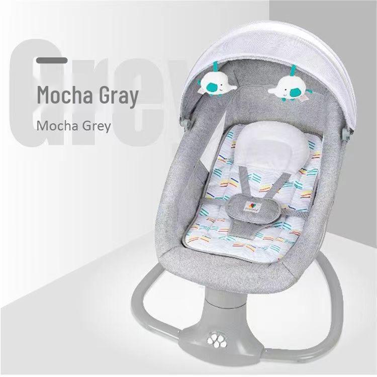 Mastela Bluetooth Детское кресло-качалка и Электрическая кровать-качалка gray Wish Today